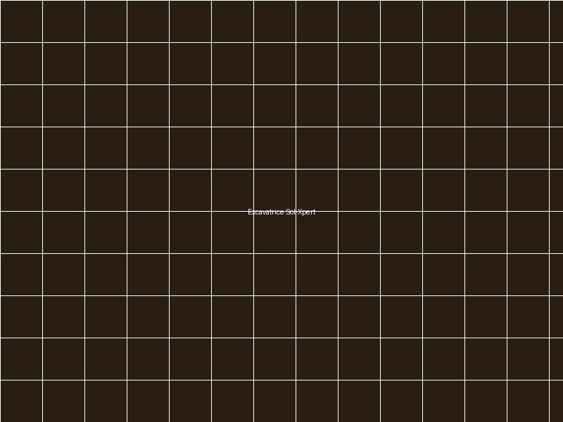 Excavatrice Sol-Xpert au travail